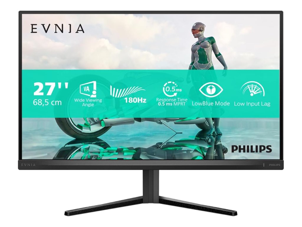 Philips Monitor  27M2N3200S/00 27"/IPS/1920x1080/180Hz/1ms GtG/HDMIx2,DP/zvucnici/VESA/crna